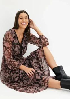 bonprix bonprix Vestido maxi Negro