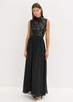 bonprix bonprix Vestido maxi Negro New