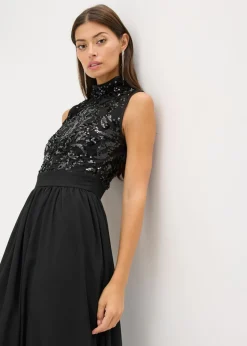 bonprix bonprix Vestido maxi Negro New