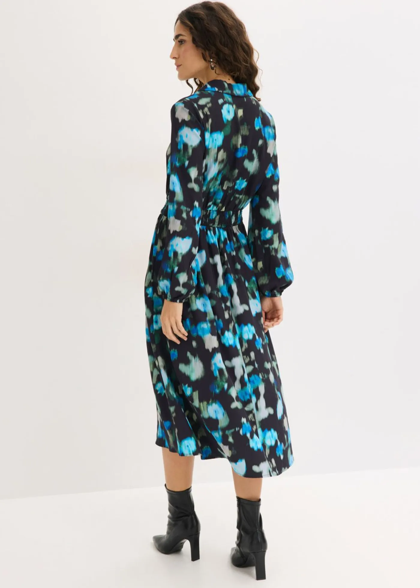 bonprix bonprix Vestido midi Negro