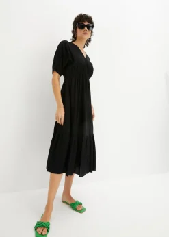 bonprix bonprix Vestido midi Negro Best
