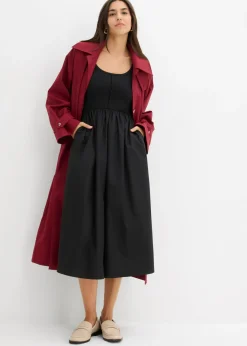 bonprix bonprix Vestido midi Negro Outlet