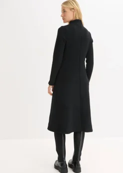 bonprix bonprix Vestido midi acampanado Negro Hot
