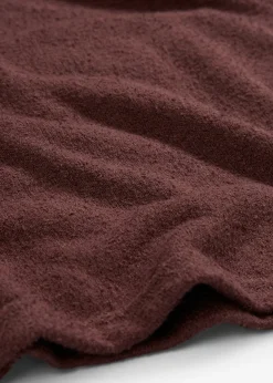 bonprix bonprix Vestido midi con aspecto de punto Marrón tierra Outlet