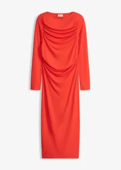 bonprix bonprix Vestido midi de punto fresa New