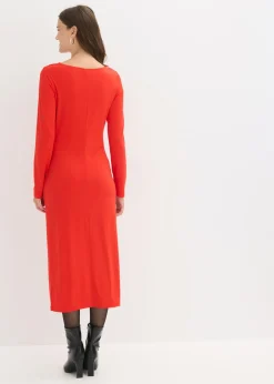 bonprix bonprix Vestido midi de punto fresa New