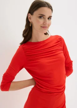 bonprix bonprix Vestido midi de punto fresa New