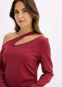 bonprix bonprix Vestido mini con aberturas Rojo Clearance