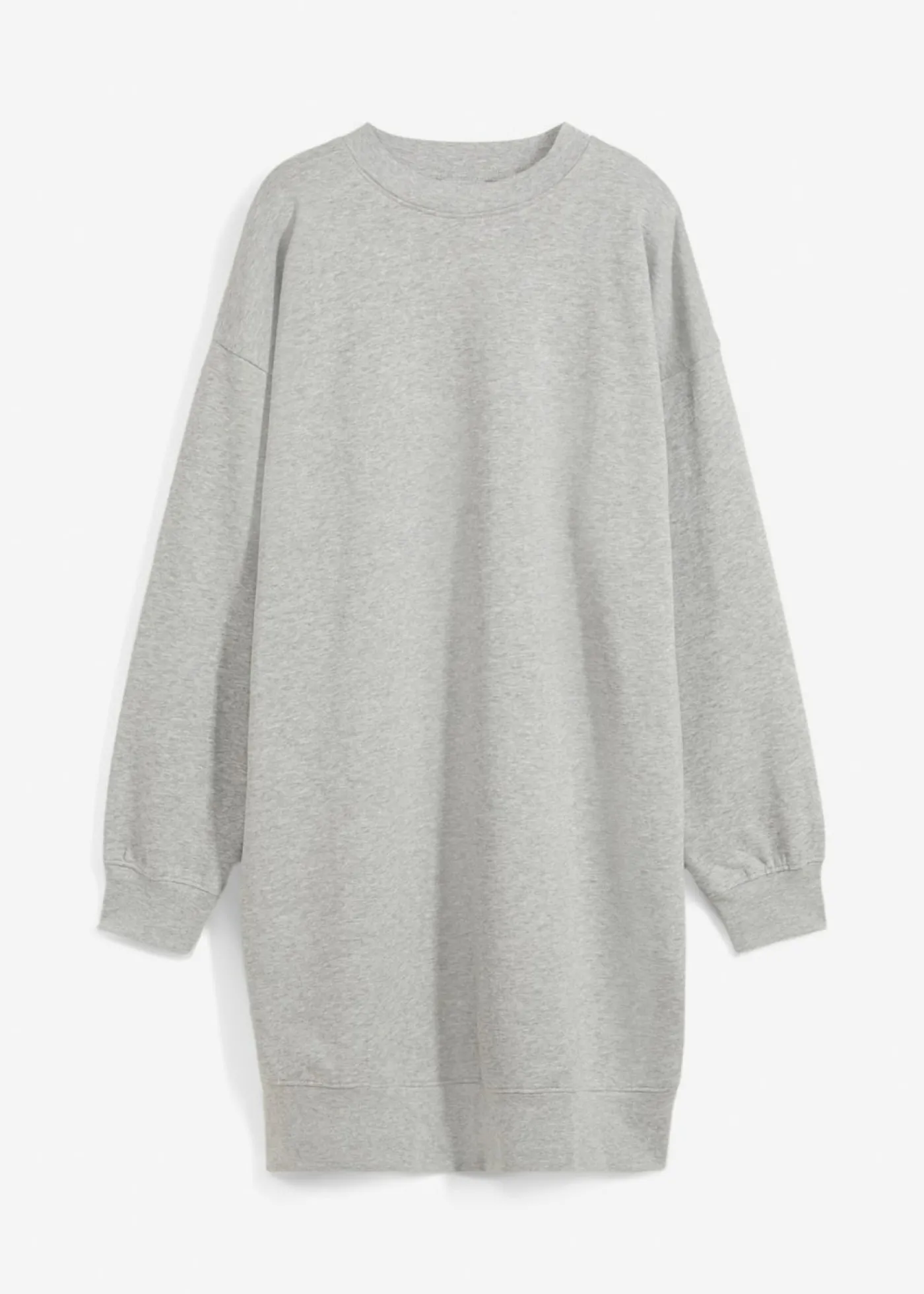 bonprix bonprix Vestido oversize tipo sudadera Gris claro jaspeado Best