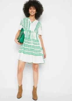 bonprix bonprix Vestido premamá Verde hierba estampado Best