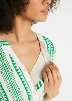 bonprix bonprix Vestido premamá Verde hierba estampado Best