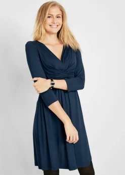 bonprix bonprix Vestido premamá/de lactancia de viscosa sostenible Ruibarbo Outlet