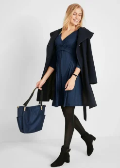 bonprix bonprix Vestido premamá/de lactancia de viscosa sostenible Ruibarbo Outlet