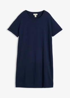 bonprix bonprix Vestido tipo sudadera Azul marino Hot