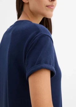 bonprix bonprix Vestido tipo sudadera Azul marino Hot
