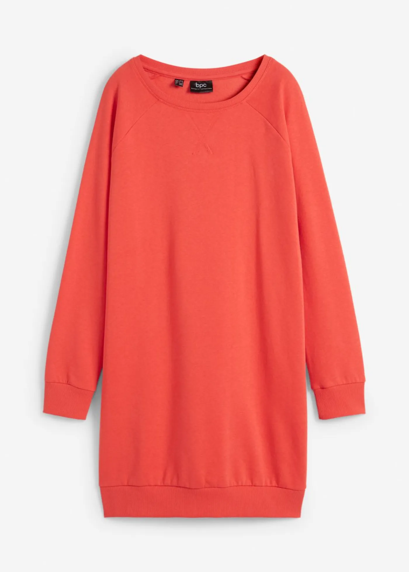 bonprix bonprix Vestido tipo sudadera de felpa suave salmón Outlet
