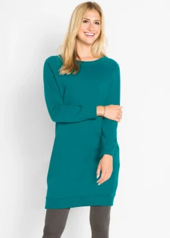 bonprix bonprix Vestido tipo sudadera de felpa suave cobalto Best