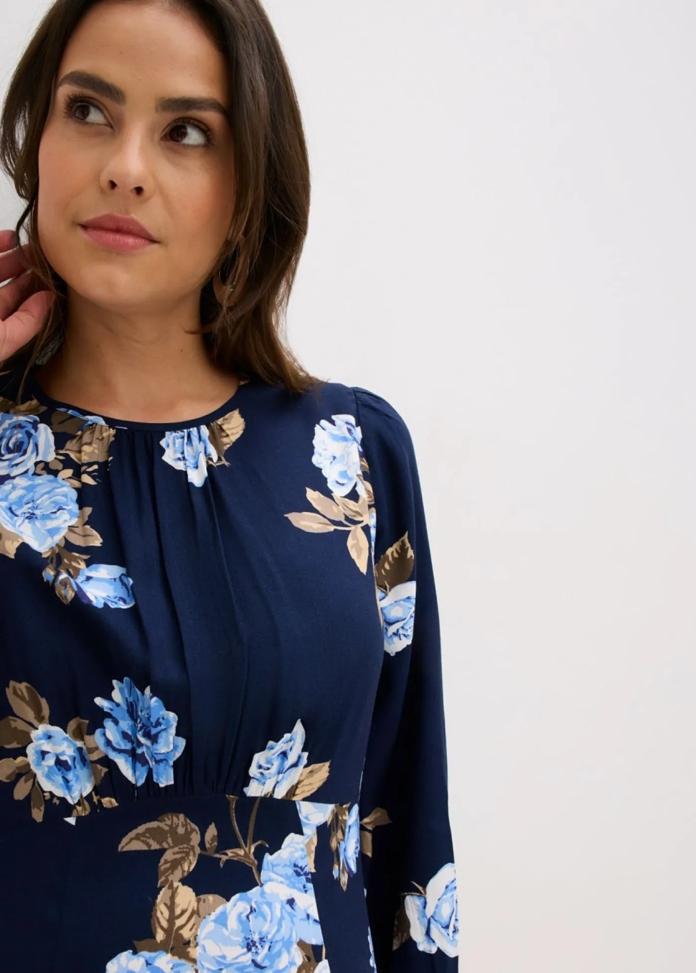 bonprix bonprix Vestido tipo túnica Azul marino