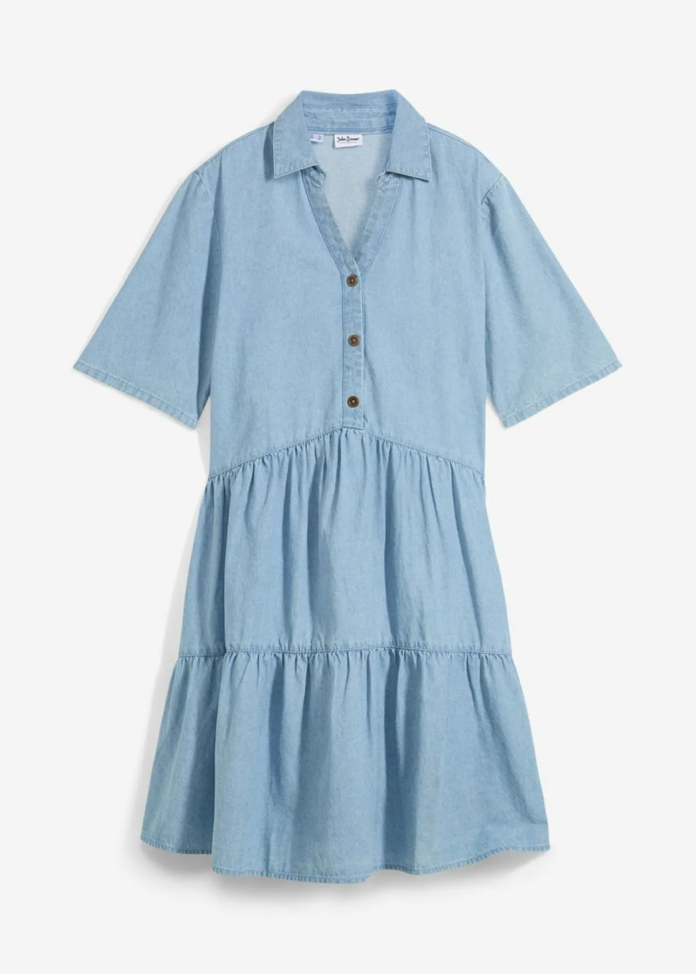bonprix bonprix Vestido vaquero azul hielo denim usado Hot