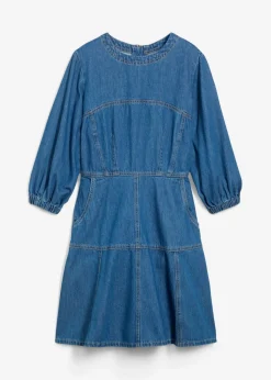 bonprix bonprix Vestido vaquero de algodón puro Denim