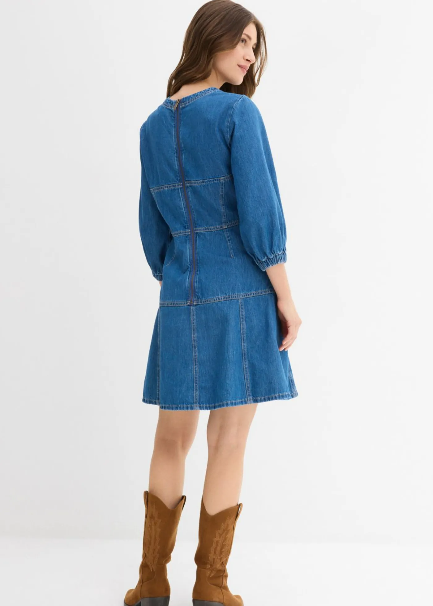 bonprix bonprix Vestido vaquero de algodón puro Denim