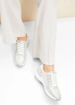 bonprix Rieker Zapatilla Rieker Plata-blanco metalizado