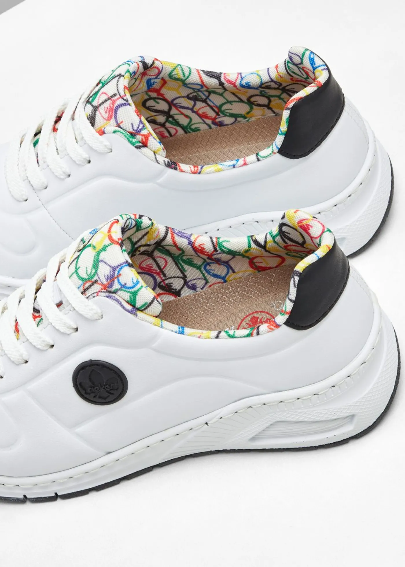 bonprix Rieker Zapatilla Rieker Blanco Online