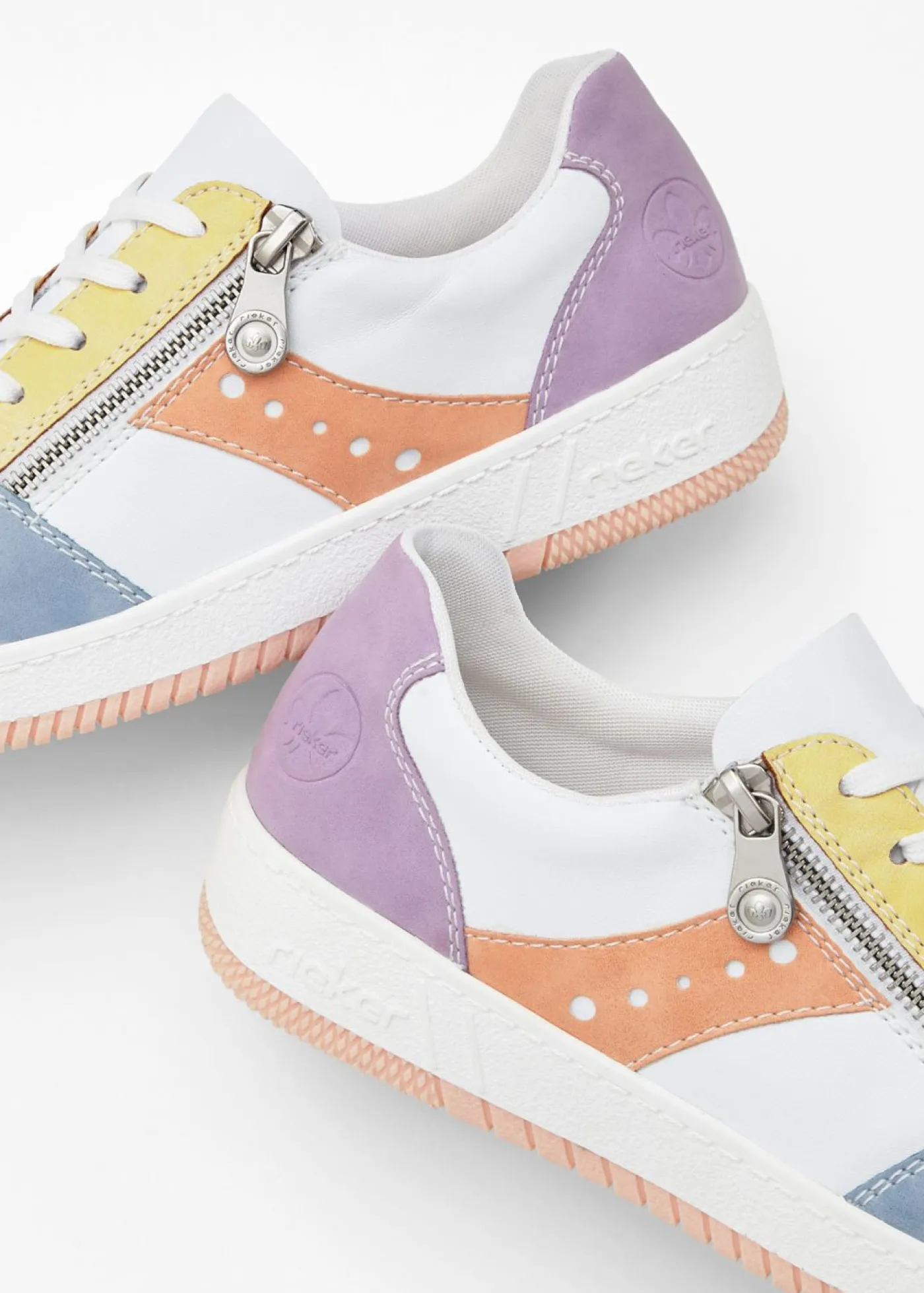 bonprix Rieker Zapatilla Rieker blanco-multicolor Discount