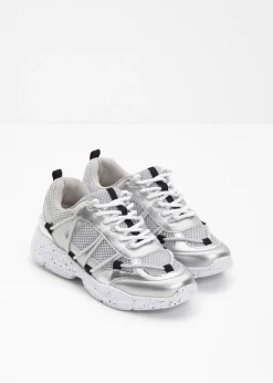 bonprix bonprix Zapatillas Chunky Plata Discount