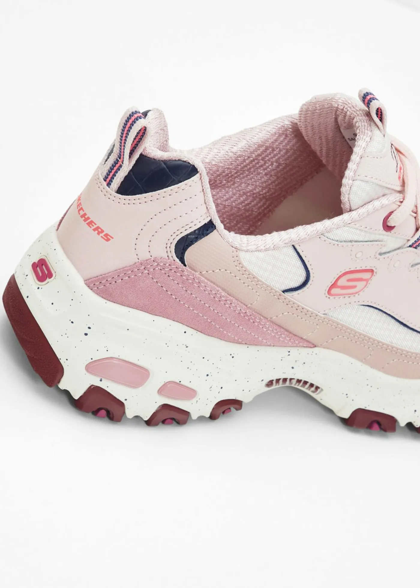 bonprix Skechers Zapatillas chunky de Skechers con espuma viscoelástica Rosa Clearance