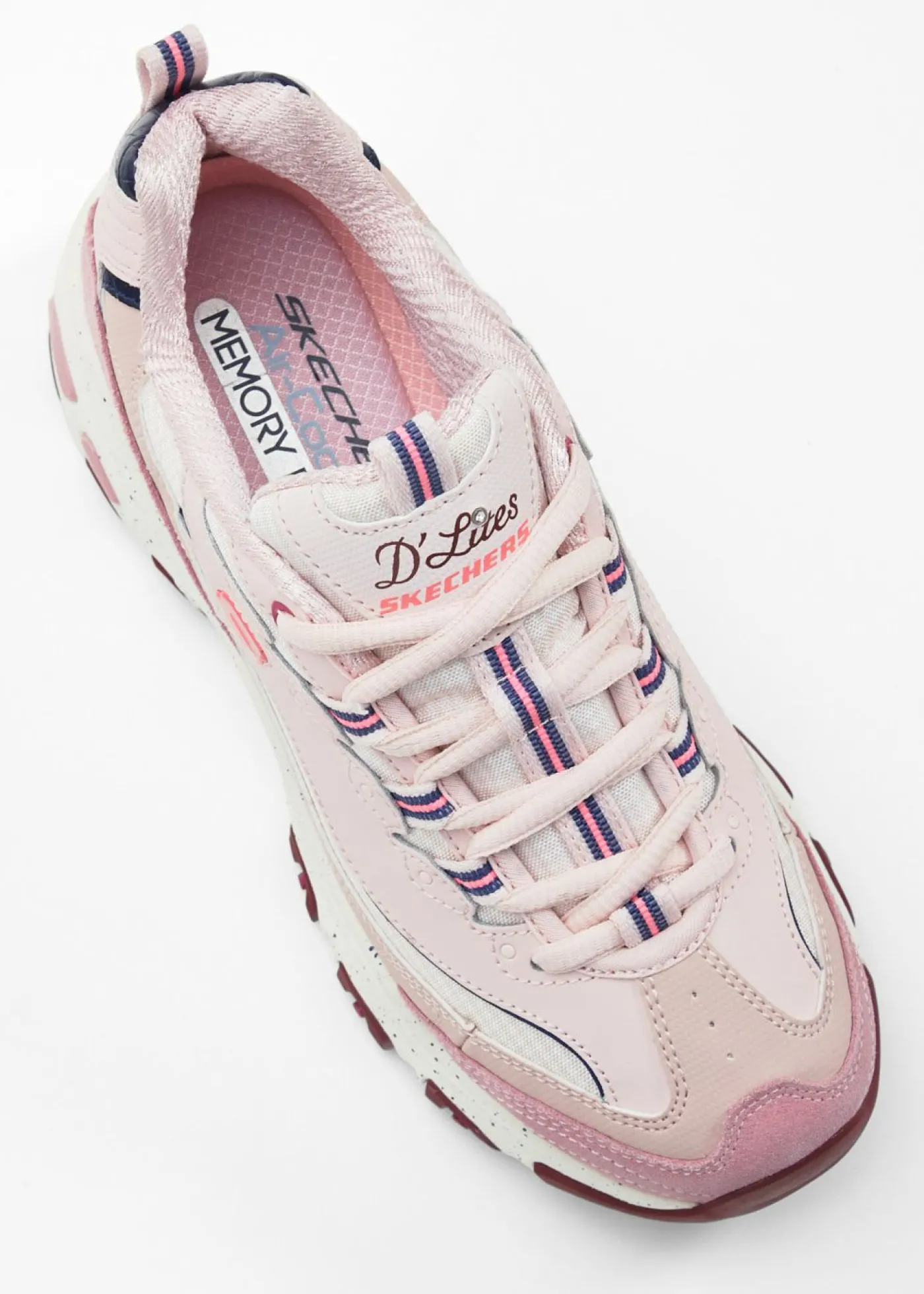bonprix Skechers Zapatillas chunky de Skechers con espuma viscoelástica Rosa Clearance