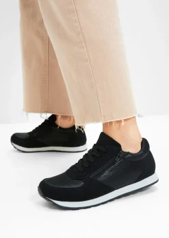 bonprix bonprix Zapatillas con cremallera Negro Online
