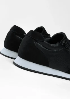 bonprix bonprix Zapatillas con cremallera Negro Online