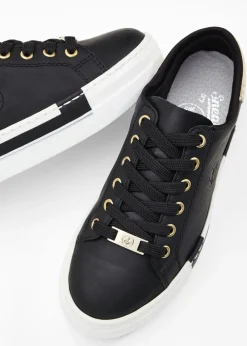 bonprix Rieker Zapatillas con plataforma de Rieker Negro-oro Best