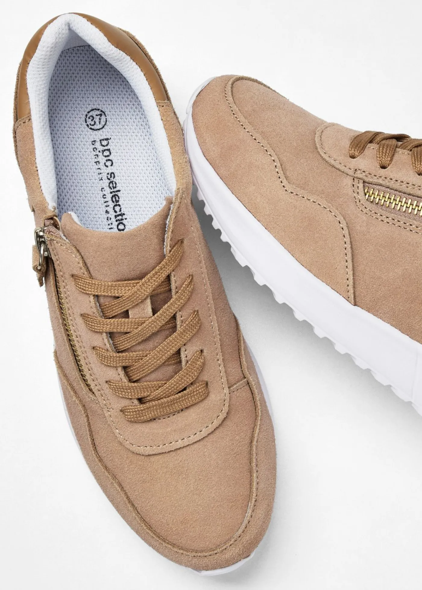 bonprix bonprix Zapatillas de ante Camel Online