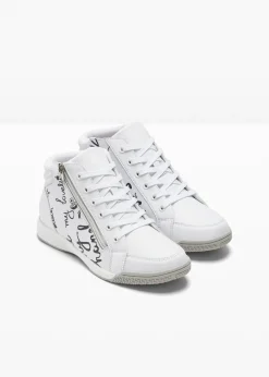 bonprix bpc selection Zapatillas de caña alta Blanco Sale