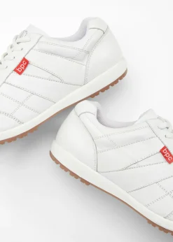 bonprix bonprix Zapatillas de piel Blanco Discount