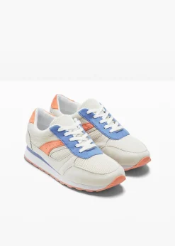 bonprix bonprix Zapatillas deportivas beige-naranja-azul Outlet