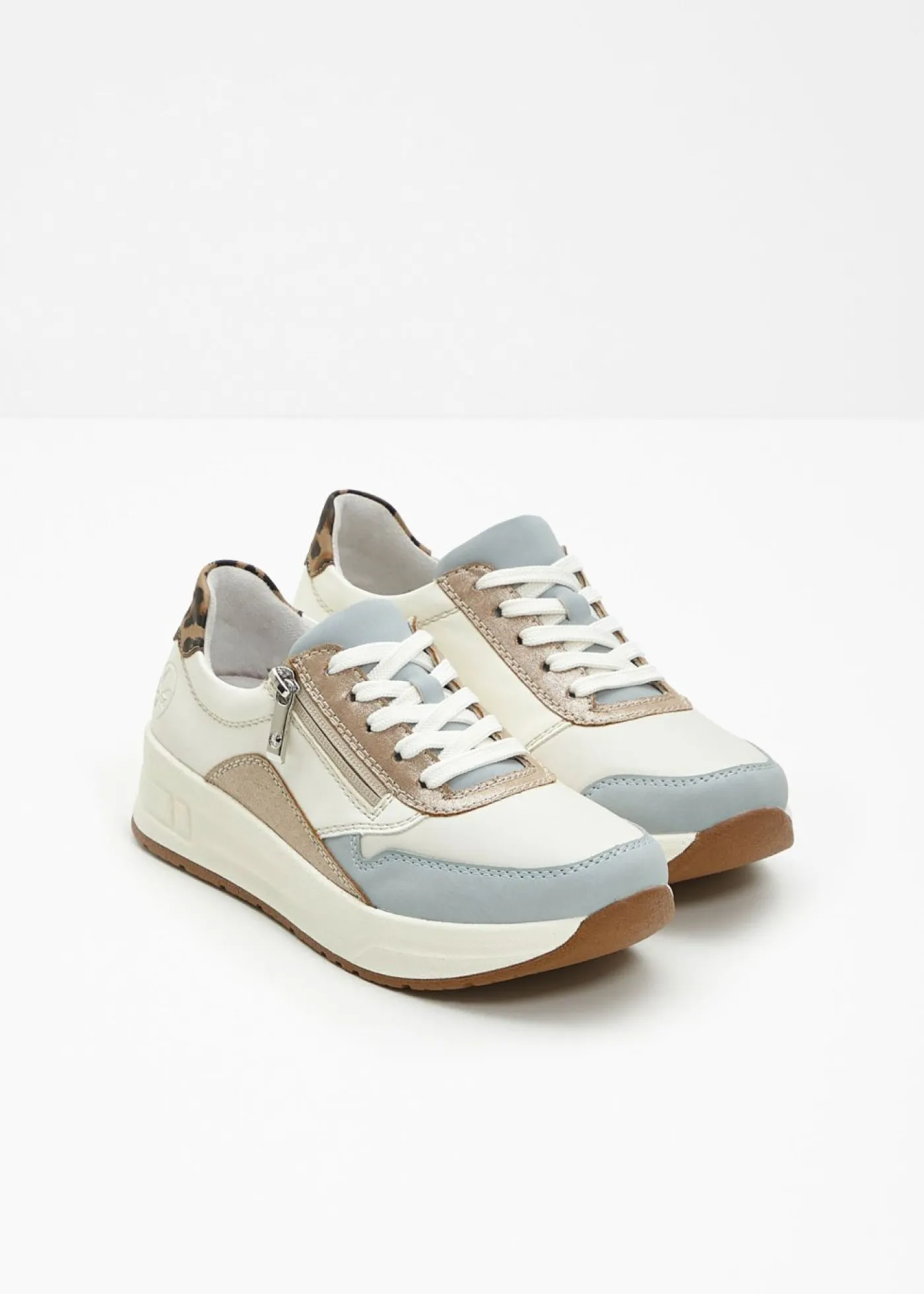 bonprix Rieker Zapatillas deportivas cómodas de Rieker en ancho cómodo con plataforma Blanco Best