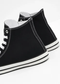 bonprix bonprix Zapatillas deportivas de caña alta Negro Hot