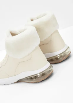bonprix bonprix Zapatillas deportivas de caña alta Beige