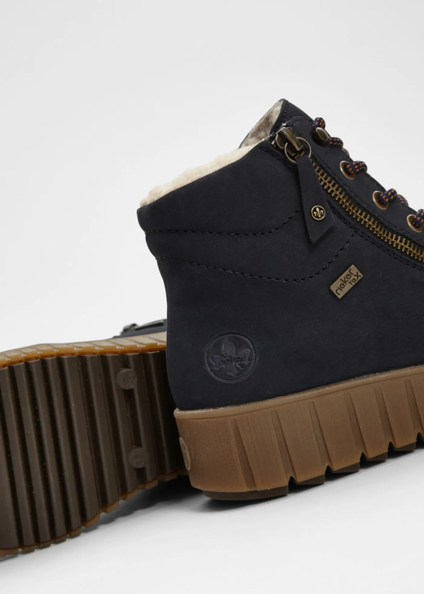 bonprix Rieker Zapatillas deportivas de caña alta de Rieker con membrana Tex Azul marino Outlet