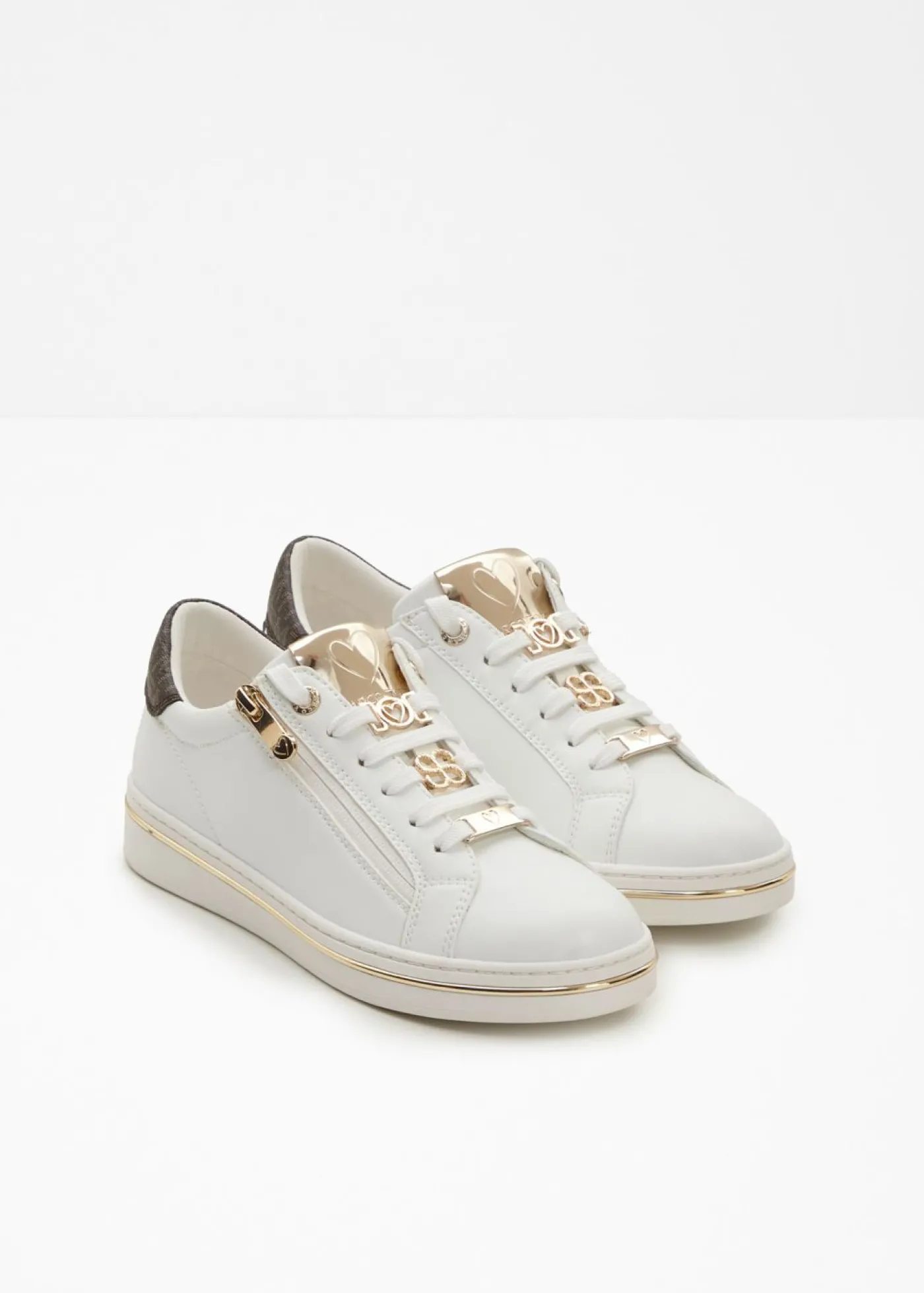 bonprix Marco Tozzi Zapatillas deportivas de Marco Tozzi con cremallera Blanco Best