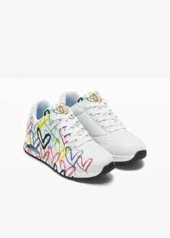 bonprix Skechers Zapatillas Skechers con espuma viscoelástica Blanco Online