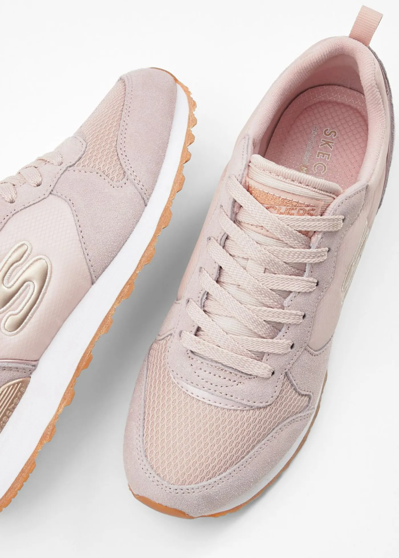 bonprix Skechers Zapatillas Skechers con espuma viscoelástica rosa pálido Outlet