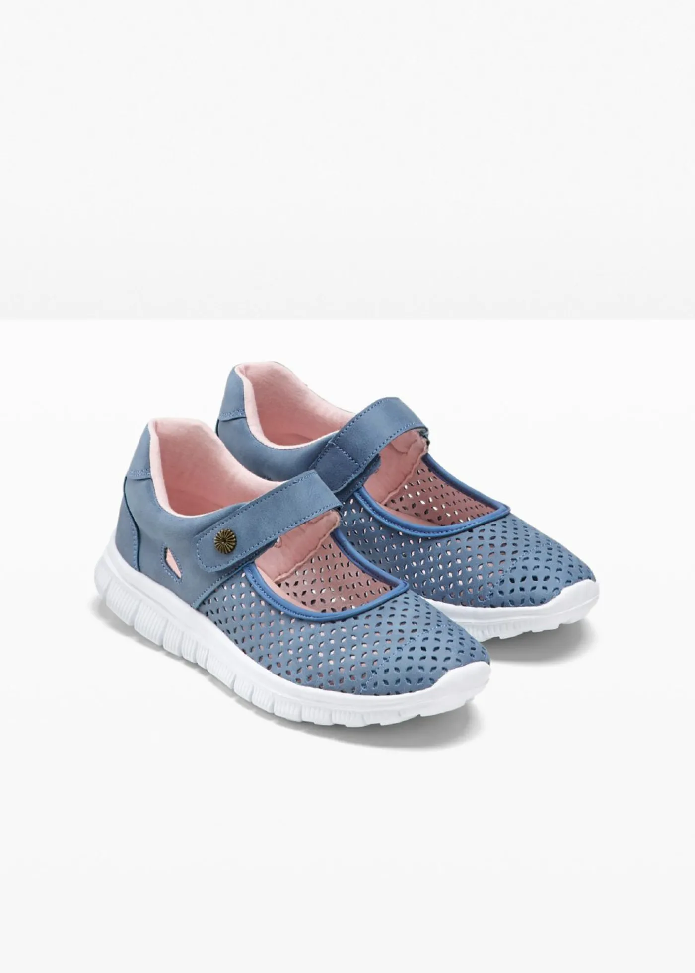 bonprix bonprix Zapato tipo Mary Jane Azul-rosa Clearance