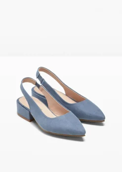 bonprix bonprix Zapatos con tacón plano y talón al descubierto Discount