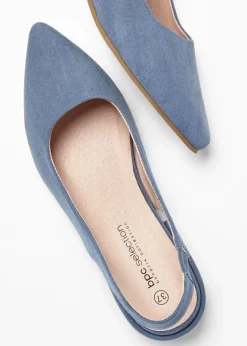 bonprix bonprix Zapatos con tacón plano y talón al descubierto Discount