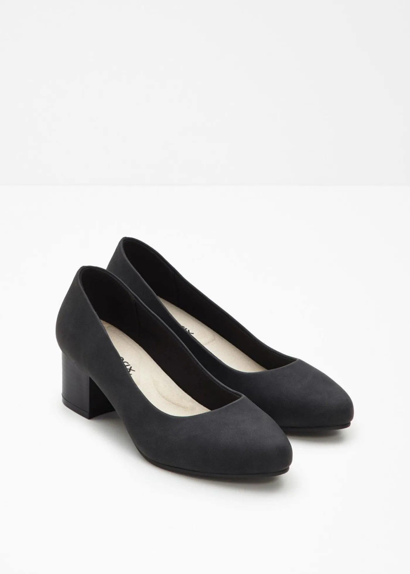 bonprix bonprix Zapatos de salón con plantilla acolchada Negro Hot