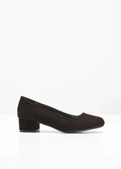 bonprix bonprix Zapatos de tacón con tacón ancho Negro Clearance